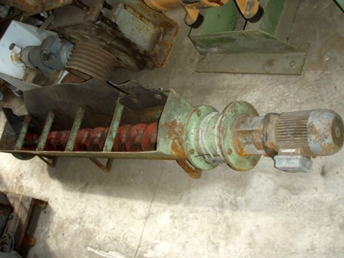 Trough screw conveyor 1780 mm, Ø 150 mm